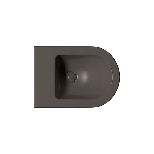Биде подвесное GSI PURA коричневый матовый (8864116) Биде подвесное GSI PURA коричневый матовый (8864116)