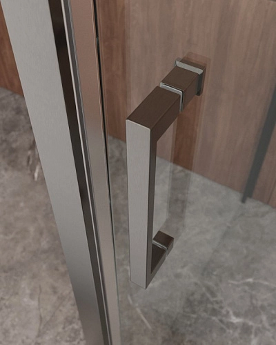 Душевой уголок CEZARES MOLVENO-AH-12-120/90-C-GM-IV цвет профиля оружейная сталь стекло прозрачное 1200x900 мм Душевой уголок CEZARES MOLVENO-AH-12-120/90-C-GM-IV цвет профиля оружейная сталь стекло прозрачное 1200x900 мм