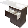 Тумба под раковину Style Line Даллас 120, люкс PLUS, коричневый СС-00000424 Тумба под раковину Style Line Даллас 120, люкс PLUS, коричневый СС-00000424