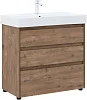 Тумба под раковину Aquanet Nova Lite 85 дуб рустикальный (3 ящика) 00302477