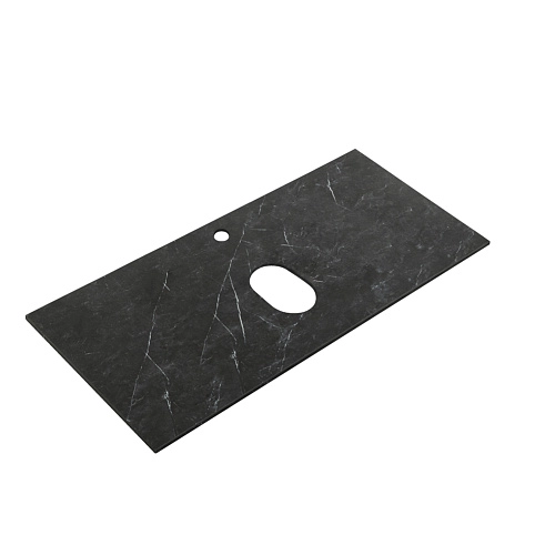 Столешница CEZARES SLD-100/48-MNO 1016x490 из керамогранита Marmo Nero Opaco Столешница CEZARES SLD-100/48-MNO 1016x490 из керамогранита Marmo Nero Opaco