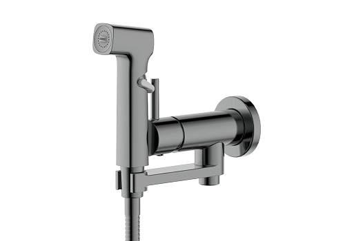 Гигиенический душ Aquatek НИКА AQ1819BGM оружейная сталь Гигиенический душ Aquatek НИКА AQ1819BGM оружейная сталь