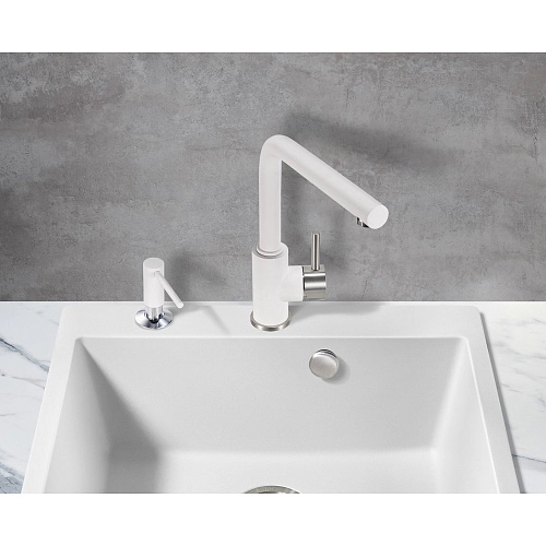 Смеситель для кухни Milacio Ultra ( MCU.555.WH ) белый Смеситель для кухни Milacio Ultra ( MCU.555.WH ) белый