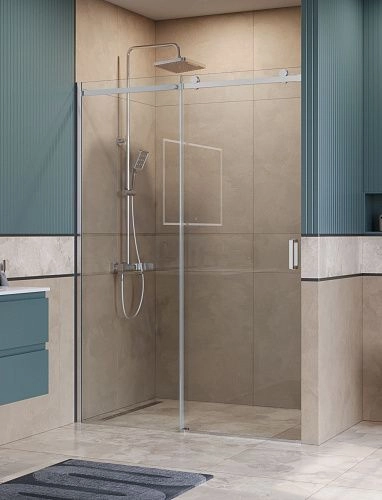 Душевая дверь BelBagno SOFT_CLOSE-2-BF-1-150-C-Cr 150 см, профиль хром, стекло прозрачное Душевая дверь BelBagno SOFT_CLOSE-2-BF-1-150-C-Cr 150 см, профиль хром, стекло прозрачное