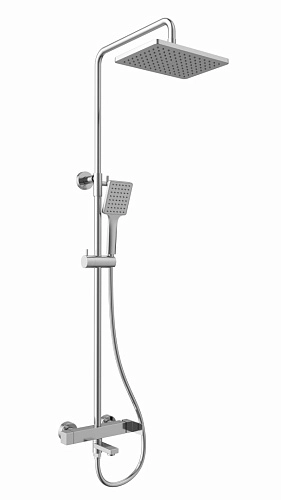 Душевая система Kaiser Cube хром 01582 Душевая система Kaiser Cube хром 01582