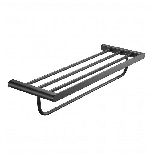 Полотенцедержатель Milacio Ultra (MCU.965.MB) настенная черный матовый Полотенцедержатель Milacio Ultra (MCU.965.MB) настенная черный матовый