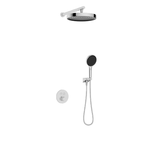 Душевая система Kaiser Sano с термостатом скрытого монтажа хром 08277 Душевая система Kaiser Sano с термостатом скрытого монтажа хром 08277