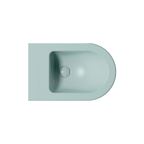 Биде подвесное GSI PURA голубой матовый (8865115) Биде подвесное GSI PURA голубой матовый (8865115)