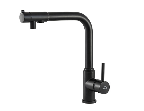 Смеситель для кухни Kaiser 13044-9 черный матовый с фильтром Барьер Эксперт Slim Классик. БР13044-9 Смеситель для кухни Kaiser 13044-9 черный матовый с фильтром Барьер Эксперт Slim Классик. БР13044-9