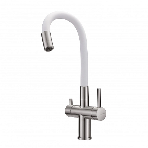 Смеситель для кухни Milacio Ultra 560 (MCU.560.SSW) под фильтр, нержавеющая сталь Смеситель для кухни Milacio Ultra 560 (MCU.560.SSW) под фильтр, нержавеющая сталь