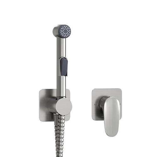 Гигиенический душ WasserKRAFT A1451.275.100.092 никель Гигиенический душ WasserKRAFT A1451.275.100.092 никель