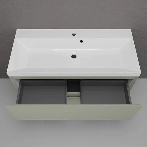 Тумба под раковину Style Line Манхэттен 100 см ЛС-00002370 напольная, олива Тумба под раковину Style Line Манхэттен 100 см ЛС-00002370 напольная, олива