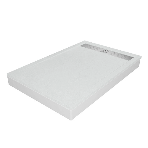 Душевой поддон RGW Stone Tray STM-W прямоугольный белый 14202812-01K Душевой поддон RGW Stone Tray STM-W прямоугольный белый 14202812-01K