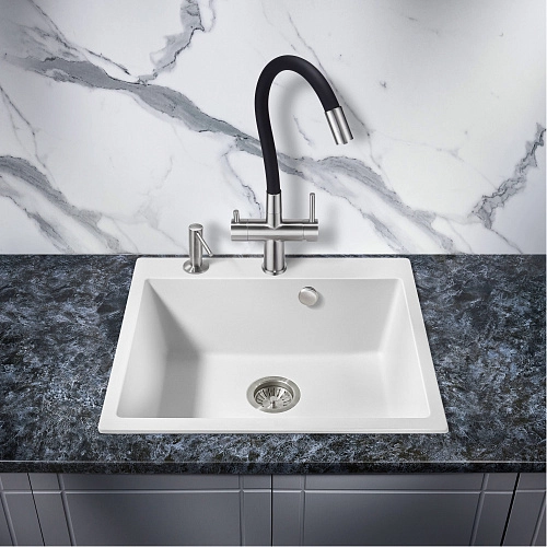 Смеситель для кухни Milacio Ultra 560 (MCU.560.SSB) под фильтр, нержавеющая сталь Смеситель для кухни Milacio Ultra 560 (MCU.560.SSB) под фильтр, нержавеющая сталь