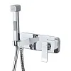 Гигиенический душ Lemark Contest LM5819CW, встраиваемый, хром/белый