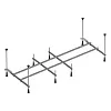 Каркас для ванны AM.PM AM.PM W01A-170-070W-R разборный 170х70 см