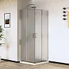 Душевой уголок Vincea City VSS-5CT9010MT 1000x900 хром стекло текстурное