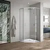 Душевой уголок Vincea Slim-U VSP-2SU900CL, 900x900, хром, стекло прозрачное