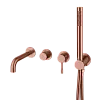 Душевая система Boheme Uno 464-3-CB Copper Brushed