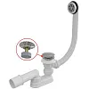 Слив-перелив Alcaplast A505CKM-80 (длина 80 см) click/clack пластик/металл