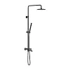 Душевая система Damixa Scandinavian Pure 936810300 с термостом, черный