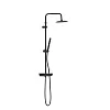 Душевая система Damixa Scandinavian Pure 936750300 с термостом, черный