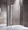 Душевой уголок Vincea Lugano VSR-1L9012CL, 1200x900, хром, стекло прозрачное