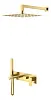 Душевая система Boheme Qubic Matt Gold 474-MG