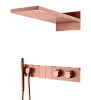 Душевая система Boheme ZODIAC 133-CB встраиваемая с термостатом, Copper Brushed