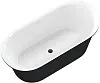 Акриловая ванна Aquanet Family Smart 170x78 88778 Gloss Finish (панель Black matte) 88778-GW-MB