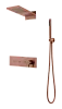 Душевая система Boheme Fusion 130-BRB встраиваемая BRUSHED BRONZE