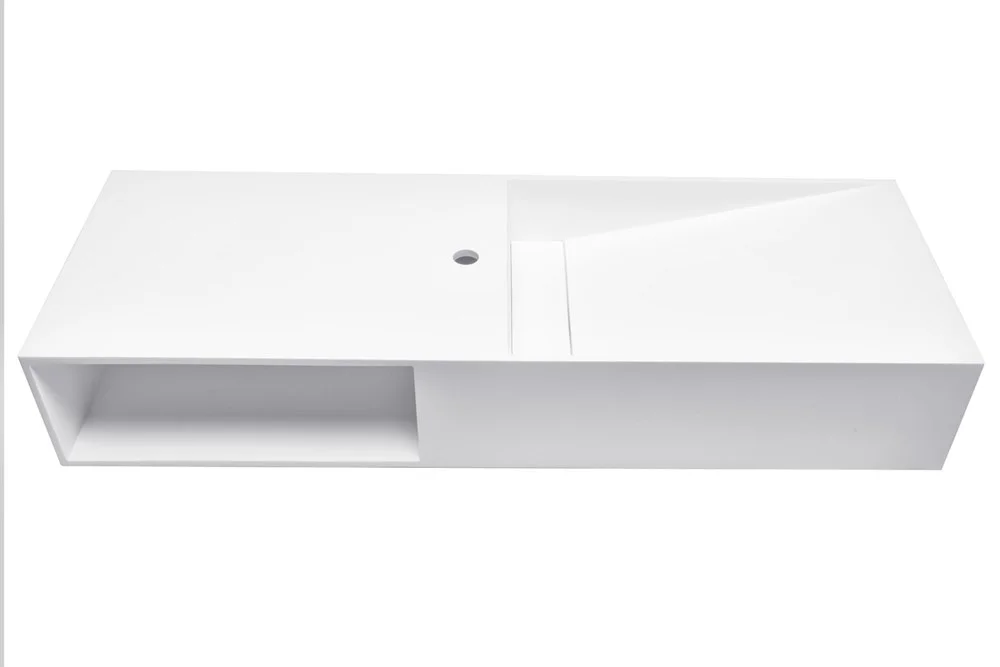 Раковина NT BAGNO NT501 Cagliari Right из искусственного камня NT502 Раковина NT BAGNO NT501 Cagliari Right из искусственного камня NT502