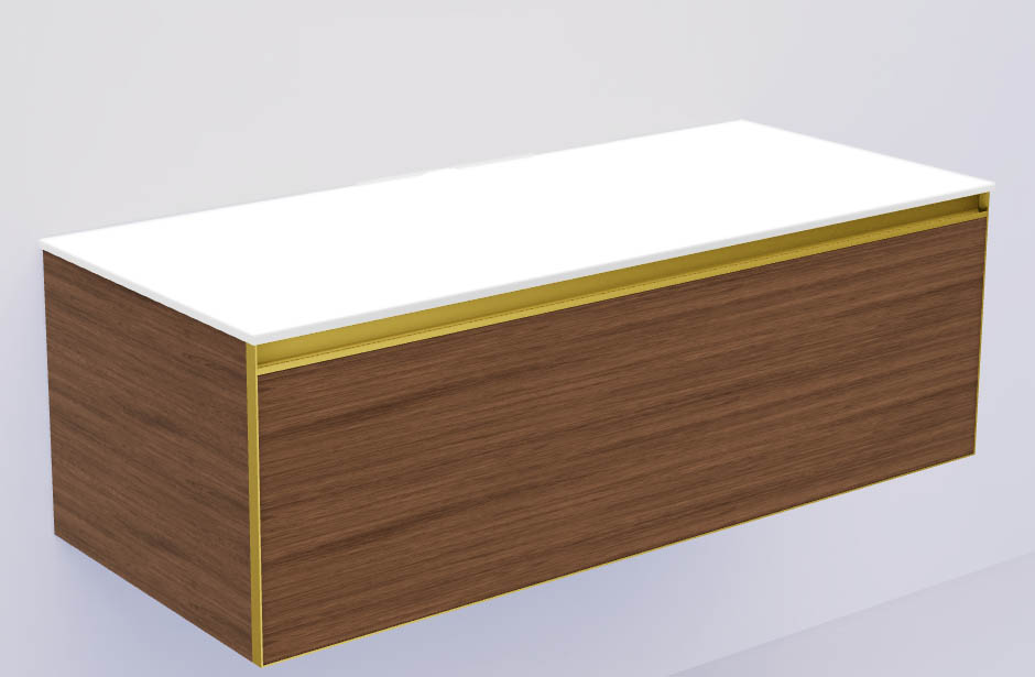 Тумба под раковину Armadi Art QUATRO 790-M1-120-B-MG-LED 120 см BILBAO профиль MATT GOLD Тумба под раковину Armadi Art QUATRO 790-M1-120-B-MG-LED 120 см BILBAO профиль MATT GOLD