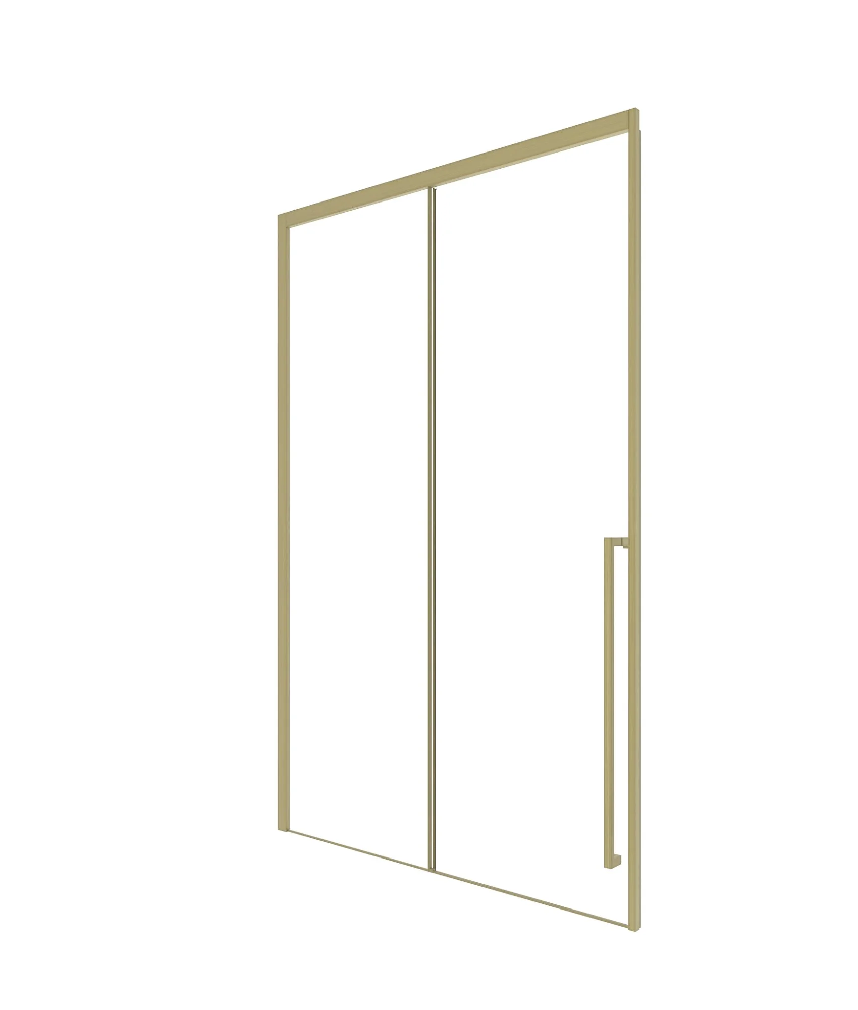 Душевой уголок Timo (T52R+T63) TDSS-120/17C-8R, раздвижная дверь 1200x2000, профиль золото матовое, торцевое стекло TSS-1000/17C-8 1000x2000 Душевой уголок Timo (T52R+T63) TDSS-120/17C-8R, раздвижная дверь 1200x2000, профиль золото матовое, торцевое стекло TSS-1000/17C-8 1000x2000