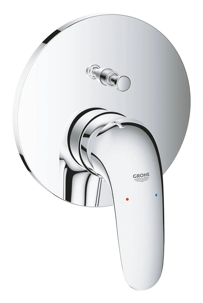 Смеситель для ванны GROHE Eurostyle 2015 Solid, круглая розетка, хром (24047003) Смеситель для ванны GROHE Eurostyle 2015 Solid, круглая розетка, хром (24047003)