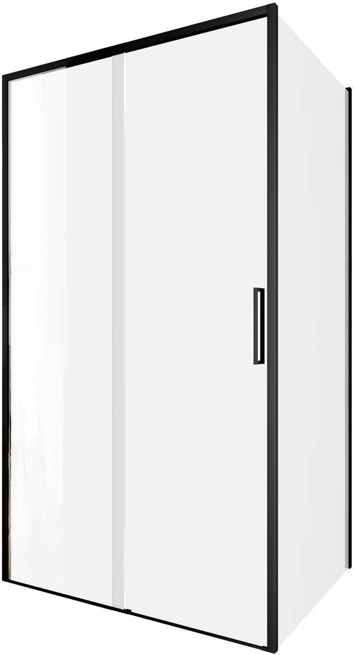 Душевой уголок Aquanet Pleasure Evo 110x100 AE65-110x100-BT профиль черный, прозрачное стекло Душевой уголок Aquanet Pleasure Evo 110x100 AE65-110x100-BT профиль черный, прозрачное стекло