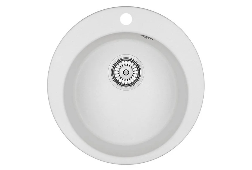 Кухонная мойка Granula 4801, АРКТИК (БЕЛЫЙ), кварц 475 Кухонная мойка Granula 4801, АРКТИК (БЕЛЫЙ), кварц 475