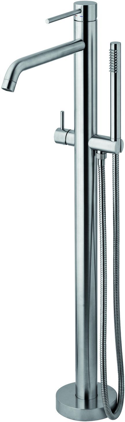 Смеситель для ванны Paffoni Light LIG032ST сталь Смеситель для ванны Paffoni Light LIG032ST сталь