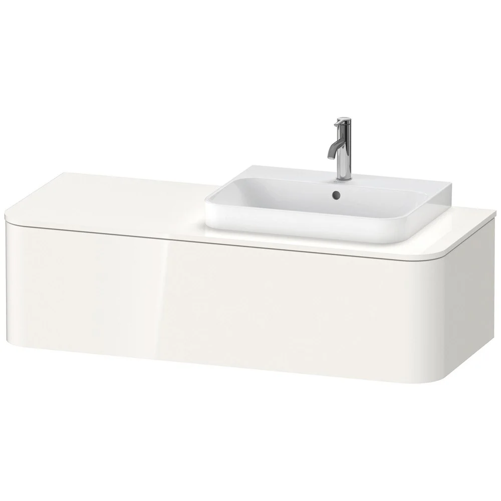 Тумба под раковину Duravit Happy D.2 Plus HP4932R2222 подвесная 130 см белая Тумба под раковину Duravit Happy D.2 Plus HP4932R2222 подвесная 130 см белая