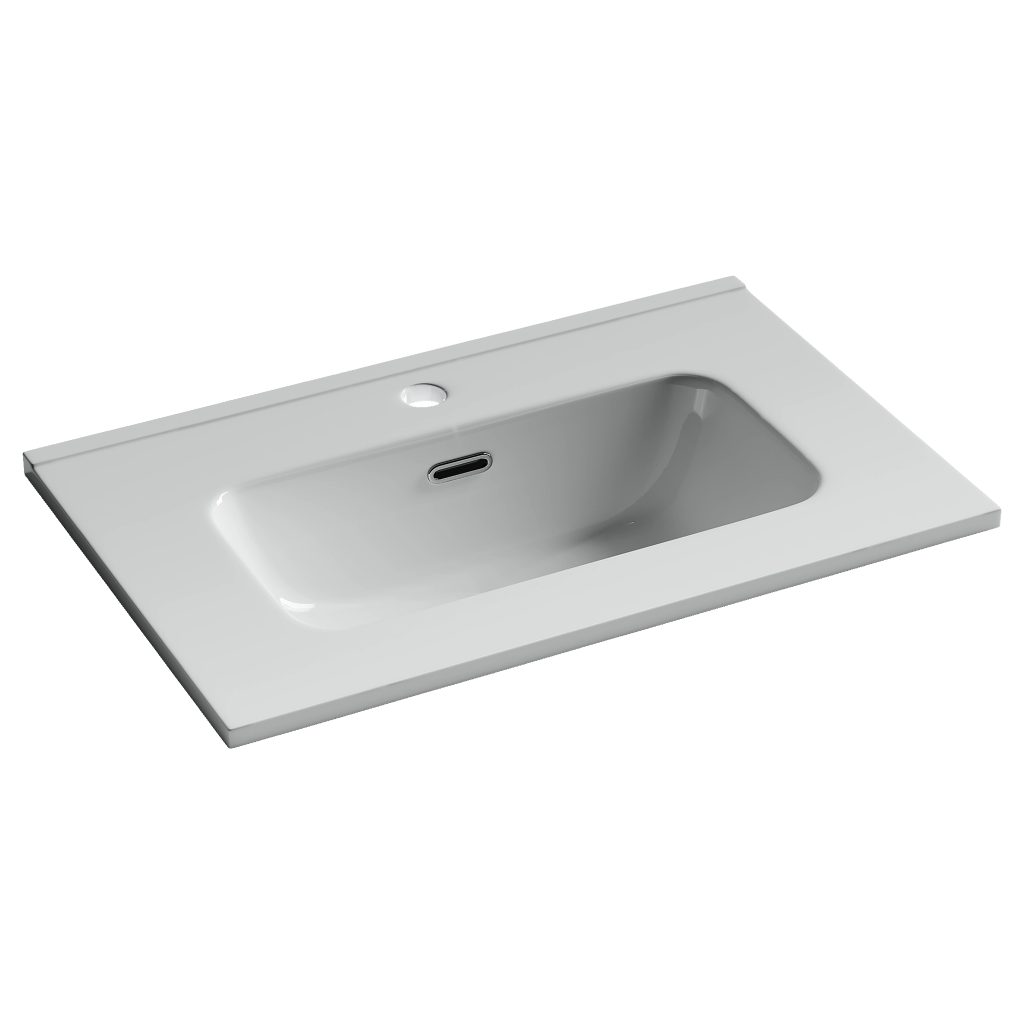 Раковина мебельная Ceramica Nova Compact CN7025 накладная 610x395x170 белый Раковина мебельная Ceramica Nova Compact CN7025 накладная 610x395x170 белый