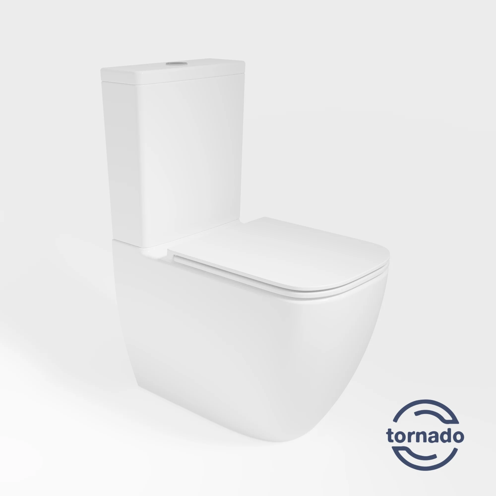 Унитаз напольный Vincea Tornado Bien VT2-51T белый, ультратонкое сиденье, soft-close, P-trap Унитаз напольный Vincea Tornado Bien VT2-51T белый, ультратонкое сиденье, soft-close, P-trap