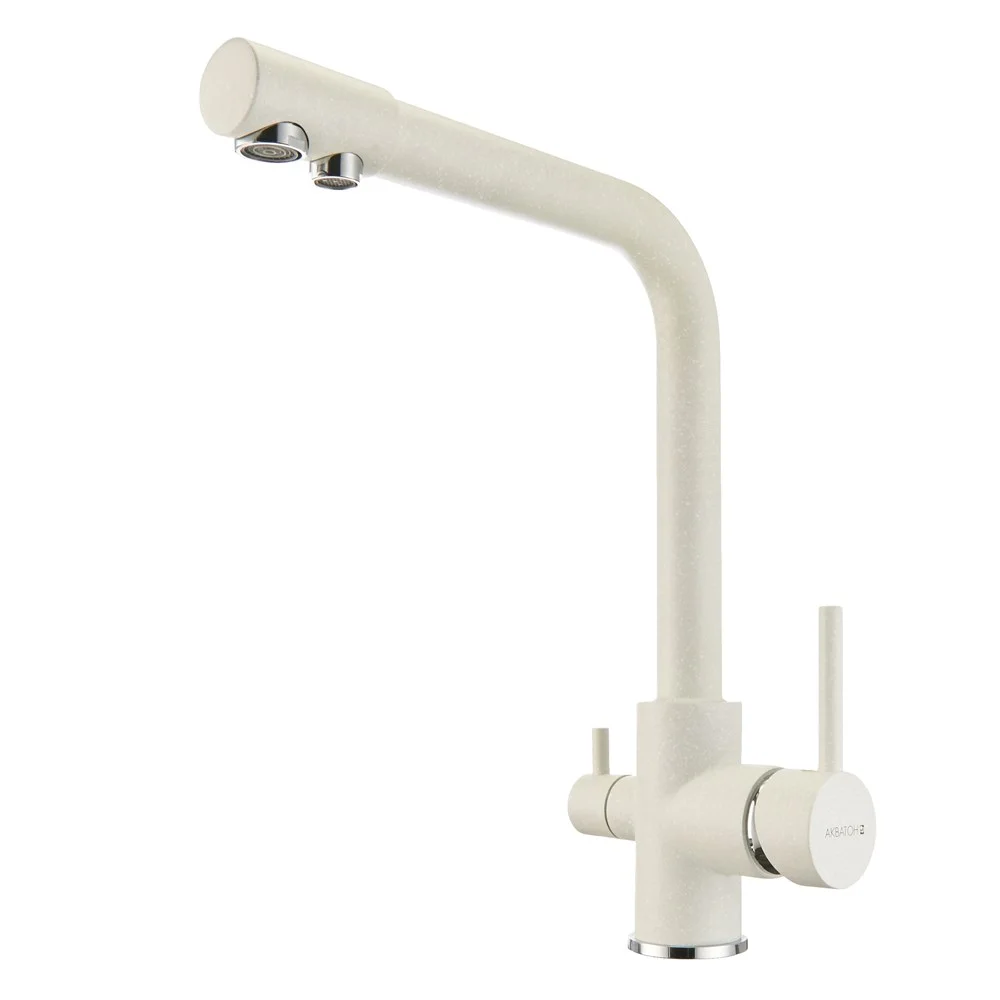 Смеситель для кухни Aquaton Руан жемчуг 1AX004FCXX240 Смеситель для кухни Aquaton Руан жемчуг 1AX004FCXX240