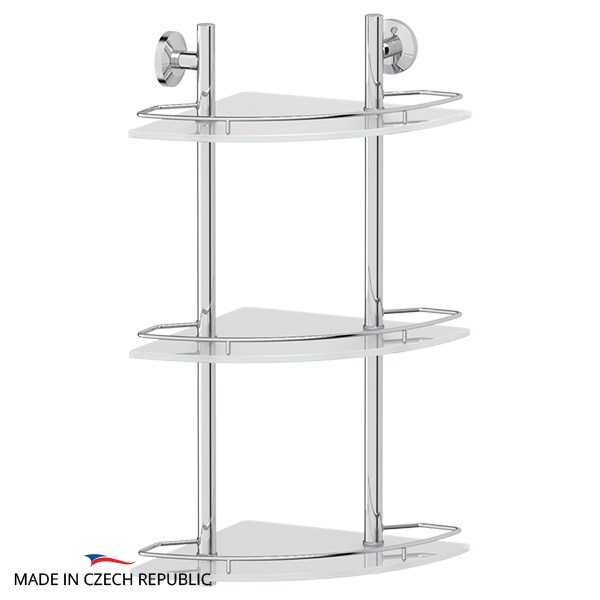 Полка FBS Standard STA 073 угловая 3-х уровневая Полка FBS Standard STA 073 угловая 3-х уровневая