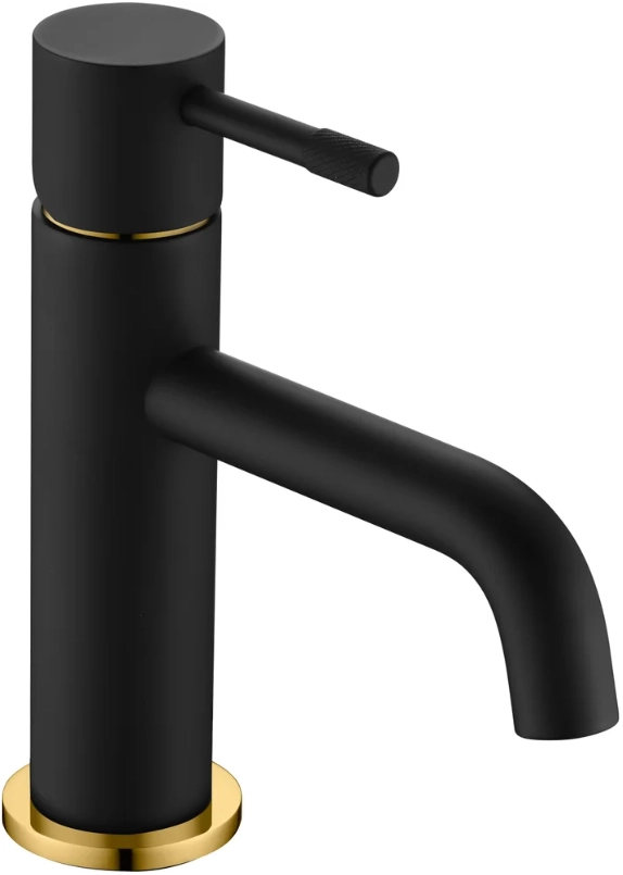 Смеситель для раковины Boheme Uno 461-BG Black Gold Смеситель для раковины Boheme Uno 461-BG Black Gold