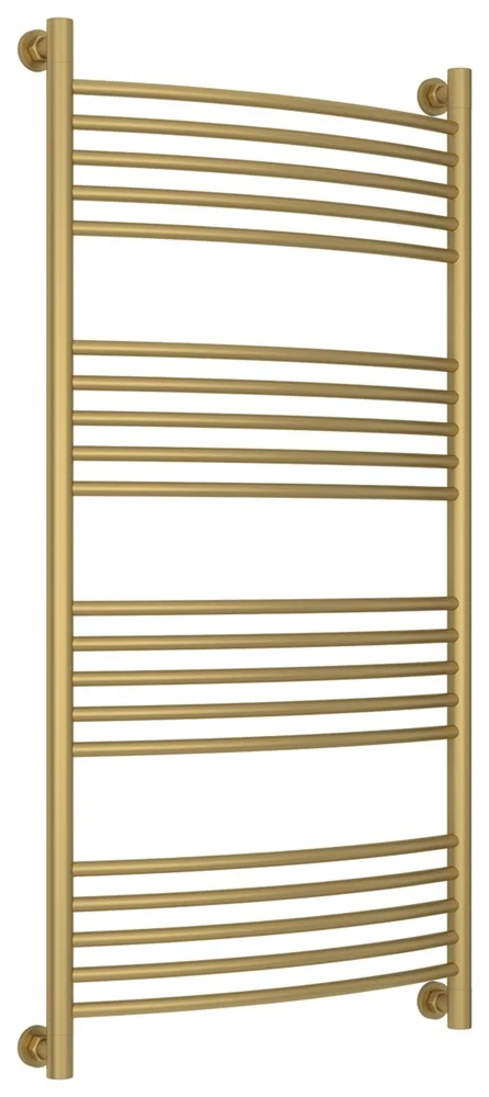 Полотенцесушитель водяной Сунержа Богема+ выгнутая 1200х600 032-0221-1260 Матовое золото