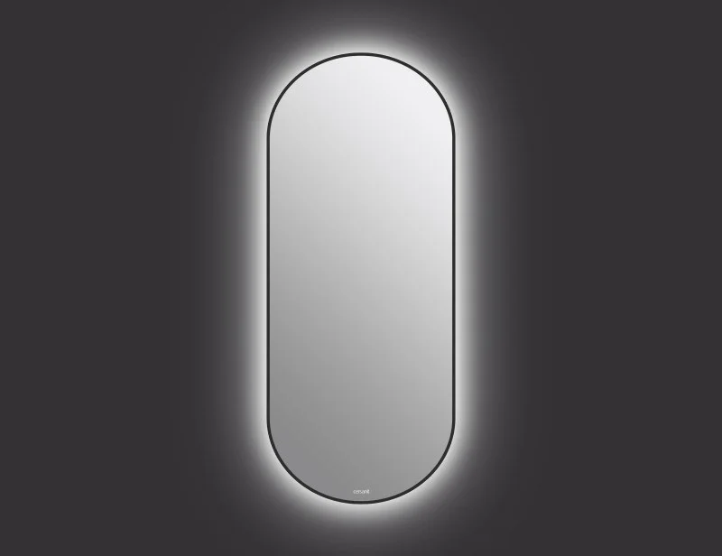 Зеркало Cersanit ECLIPSE (A64151) 50x122 с подсветкой овальное в черной рамке 64151 Зеркало Cersanit ECLIPSE (A64151) 50x122 с подсветкой овальное в черной рамке 64151