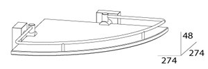 Полка FBS Esperado ESP 012 Полка FBS Esperado ESP 012