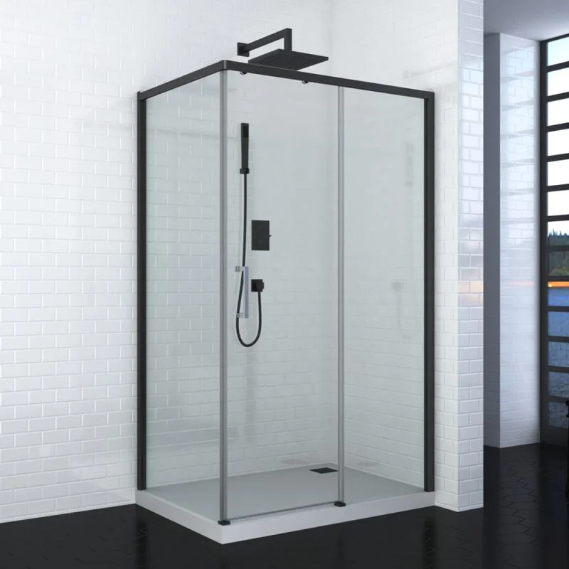 Душевой уголок Ceruttispa VITO110B-R без поддона 80x110x195 Душевой уголок Ceruttispa VITO110B-R без поддона 80x110x195