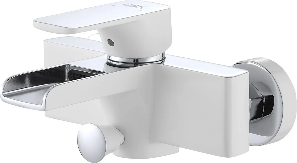 Смеситель для ванны D&K Berlin Freie DA1433516, белый Смеситель для ванны D&K Berlin Freie DA1433516, белый