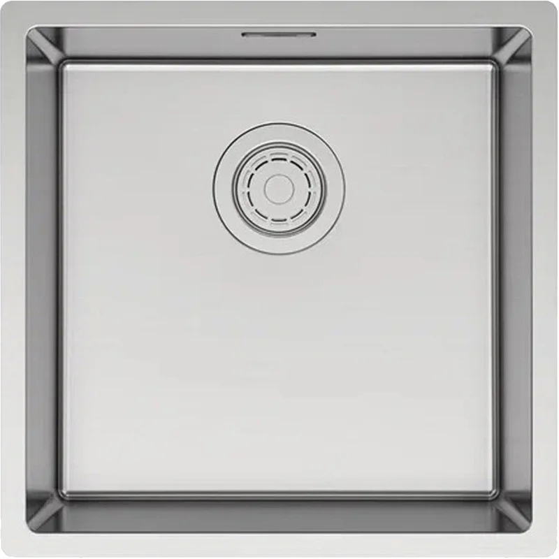 Кухонная мойка Paulmark LASSAN 49 UN LA49-BS, брашированная 490х440мм Кухонная мойка Paulmark LASSAN 49 UN LA49-BS, брашированная 490х440мм